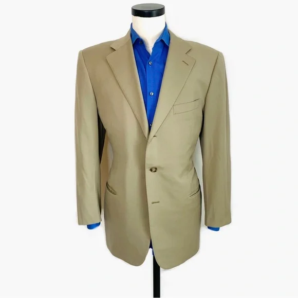 Ermenegildo Zegna Super 100’s Khaki Sport Jacket 42
